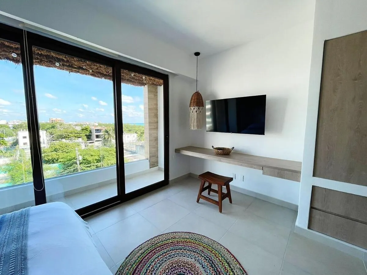 Studio 5Th Ave Ocean View W Rooftop Pool Blanko Living Playa del Carmen