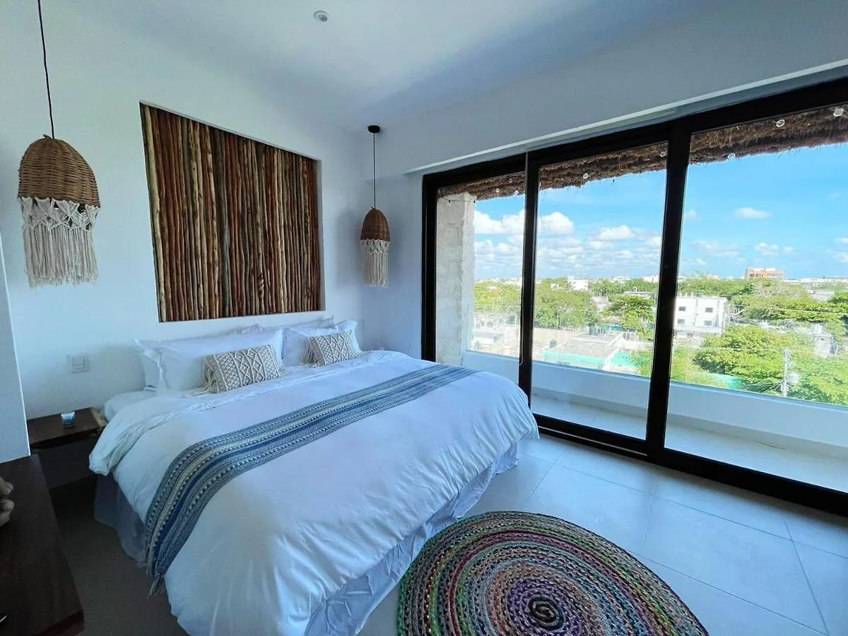 Studio 5Th Ave Ocean View W Rooftop Pool Blanko Living Playa del Carmen